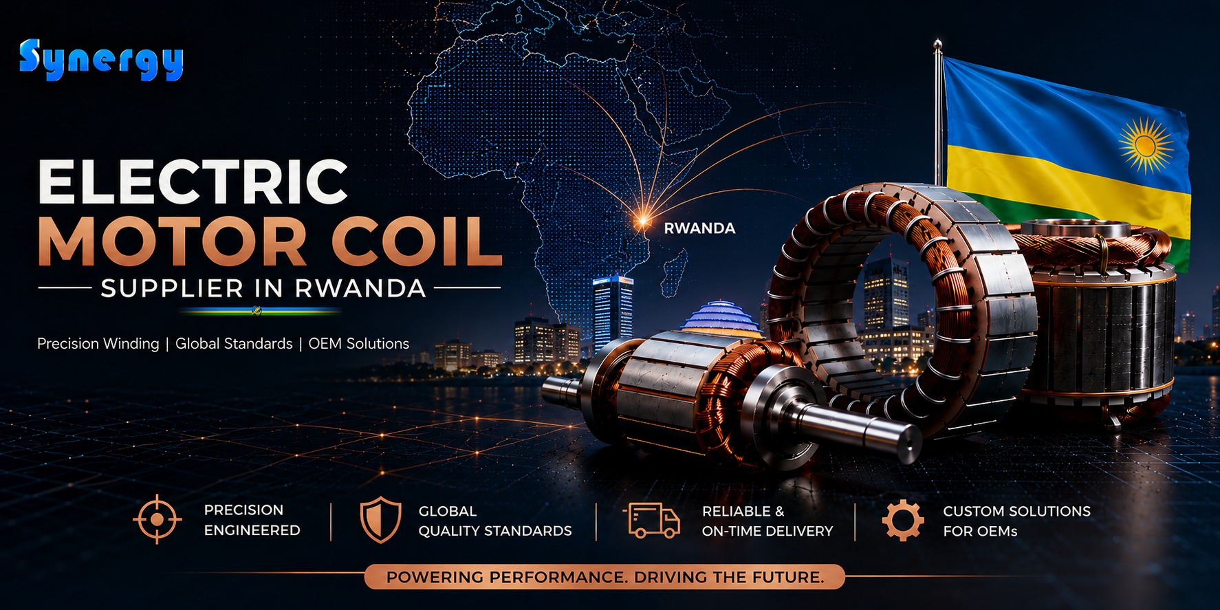 Electric Motor Coil Supplier In Rwanda
