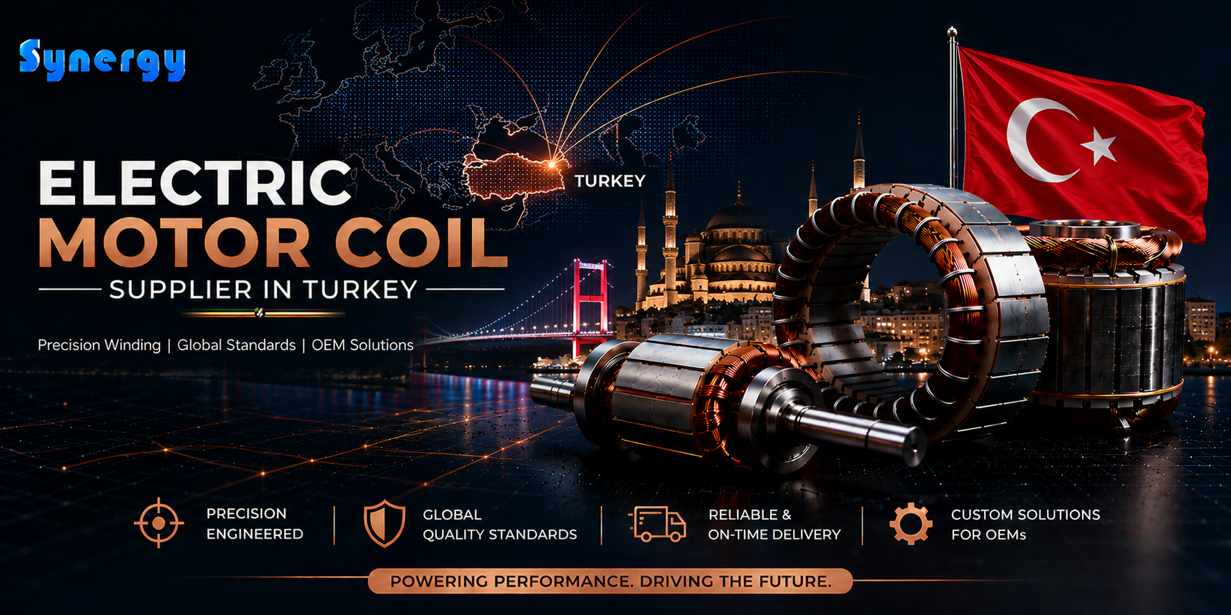 Electric Motor Coil Supplier In Turkey