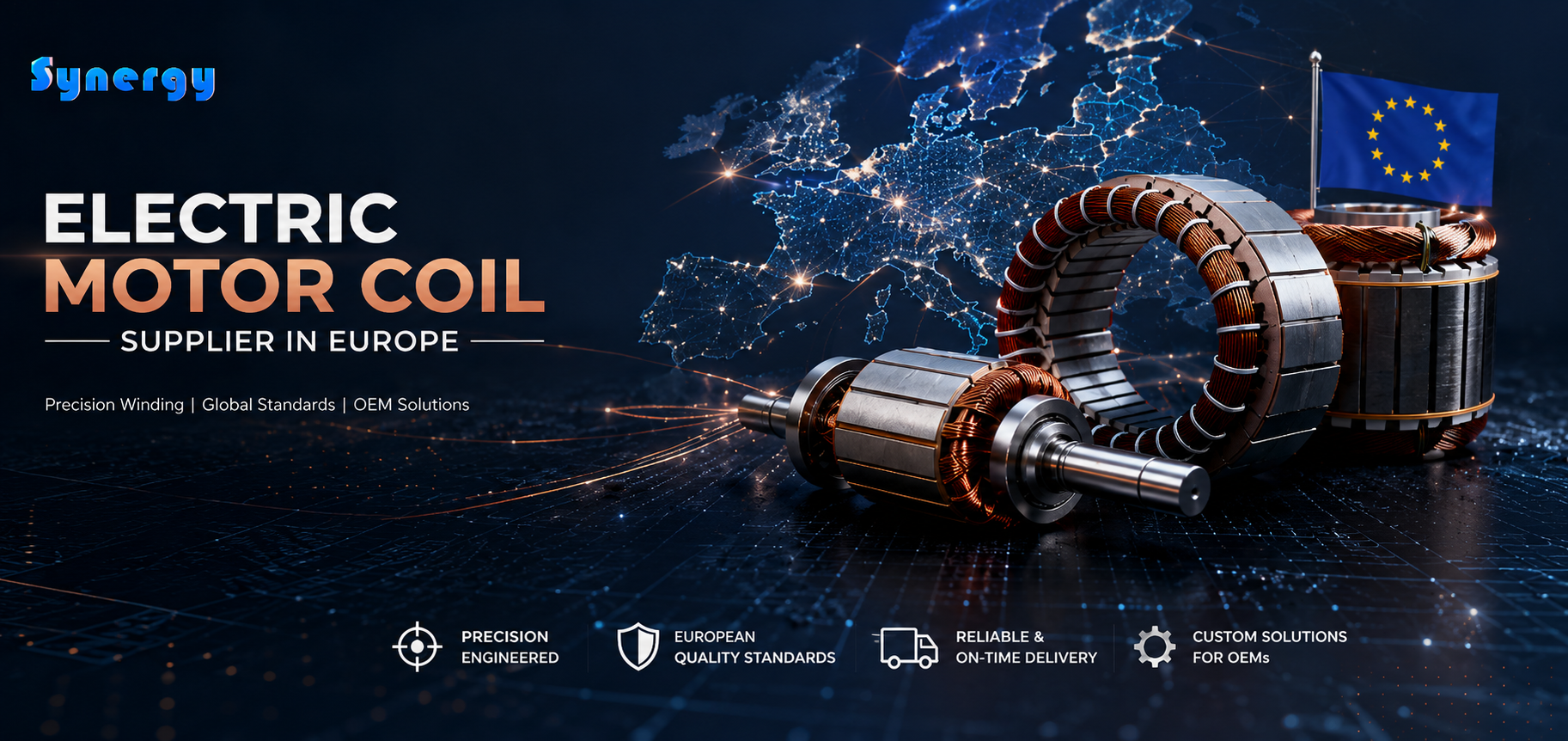 Electric Motor Coil Supplier in Europe