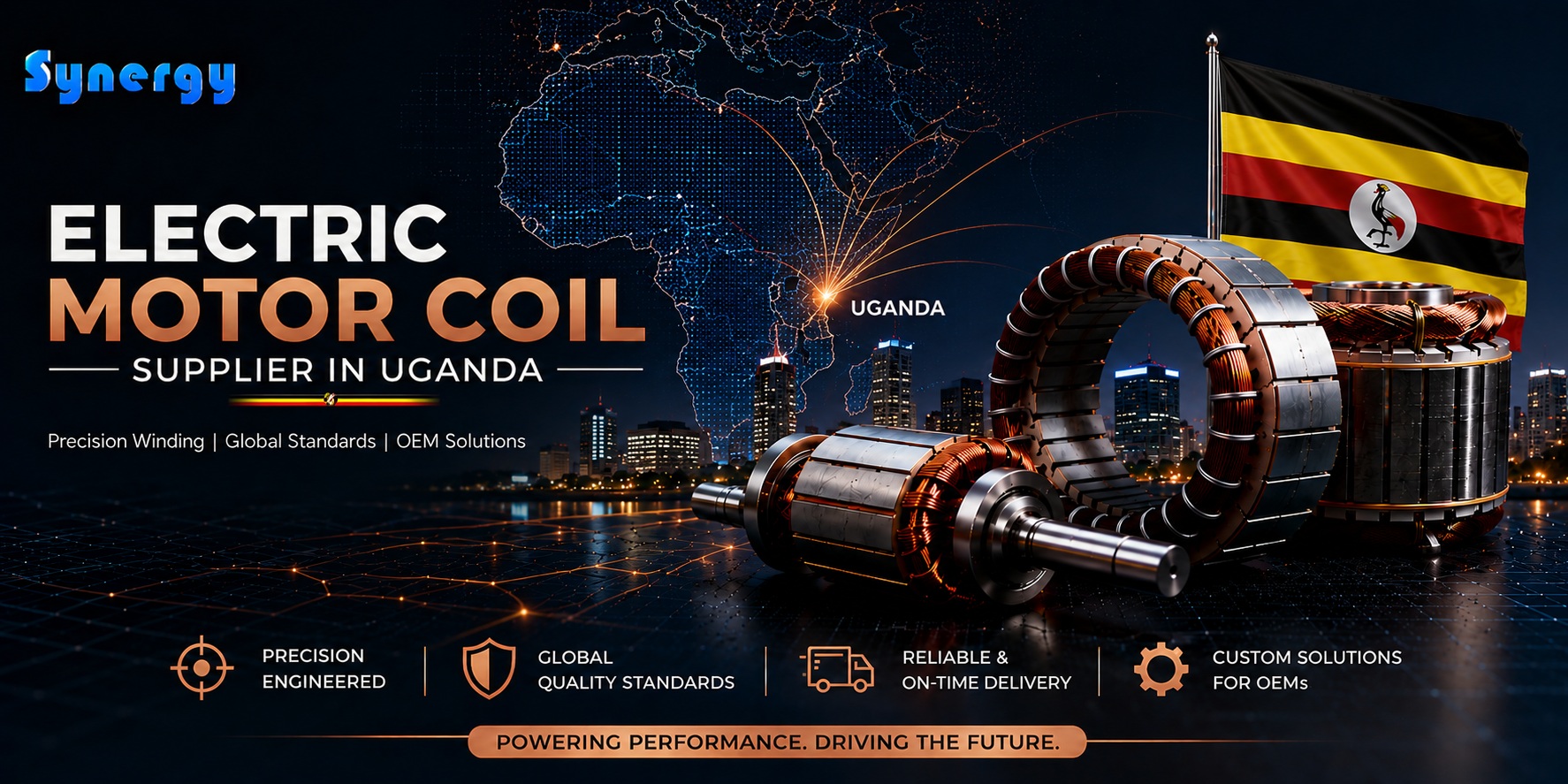 Electric Motor Coil Supplier In Uganda