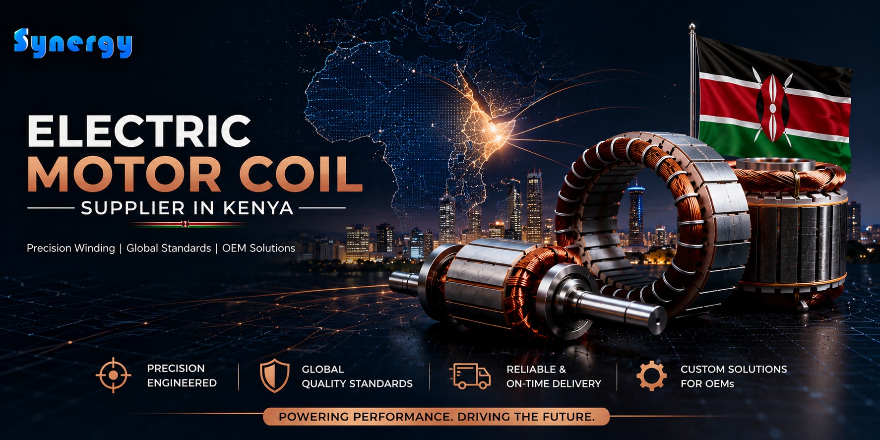 Electric Motor Coil Supplier In Kenya
