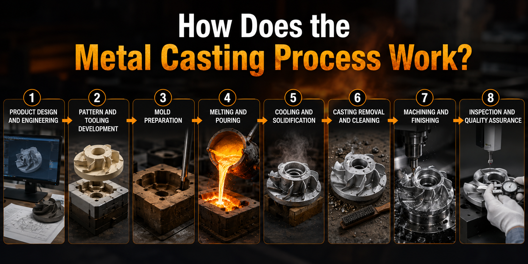 How Does the Metal Casting Process Work