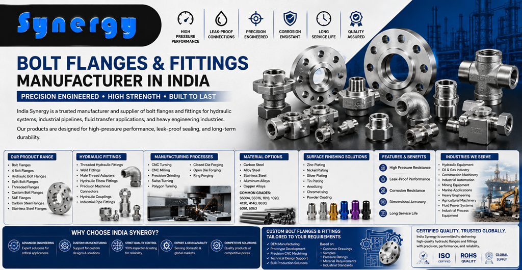 Bolt Flanges and Fittings Manufacturer in India