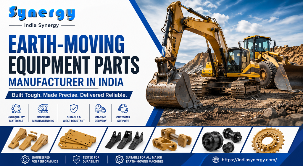 Earth-Moving Equipment Parts Manufacturer in India
