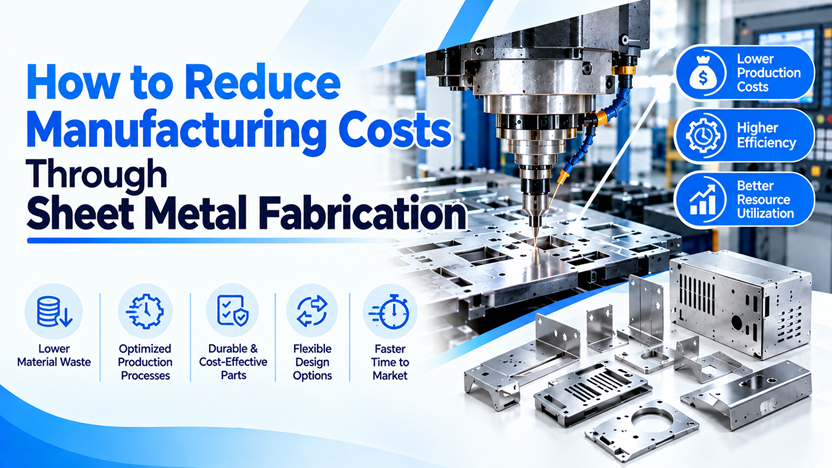 How to Reduce Manufacturing Costs Through Sheet Metal Fabrication