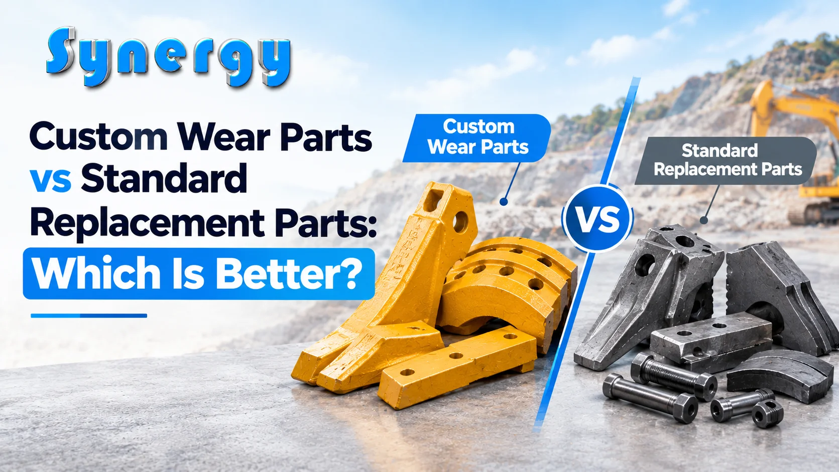 Custom Wear Parts vs Standard Replacement Parts Which Is Better