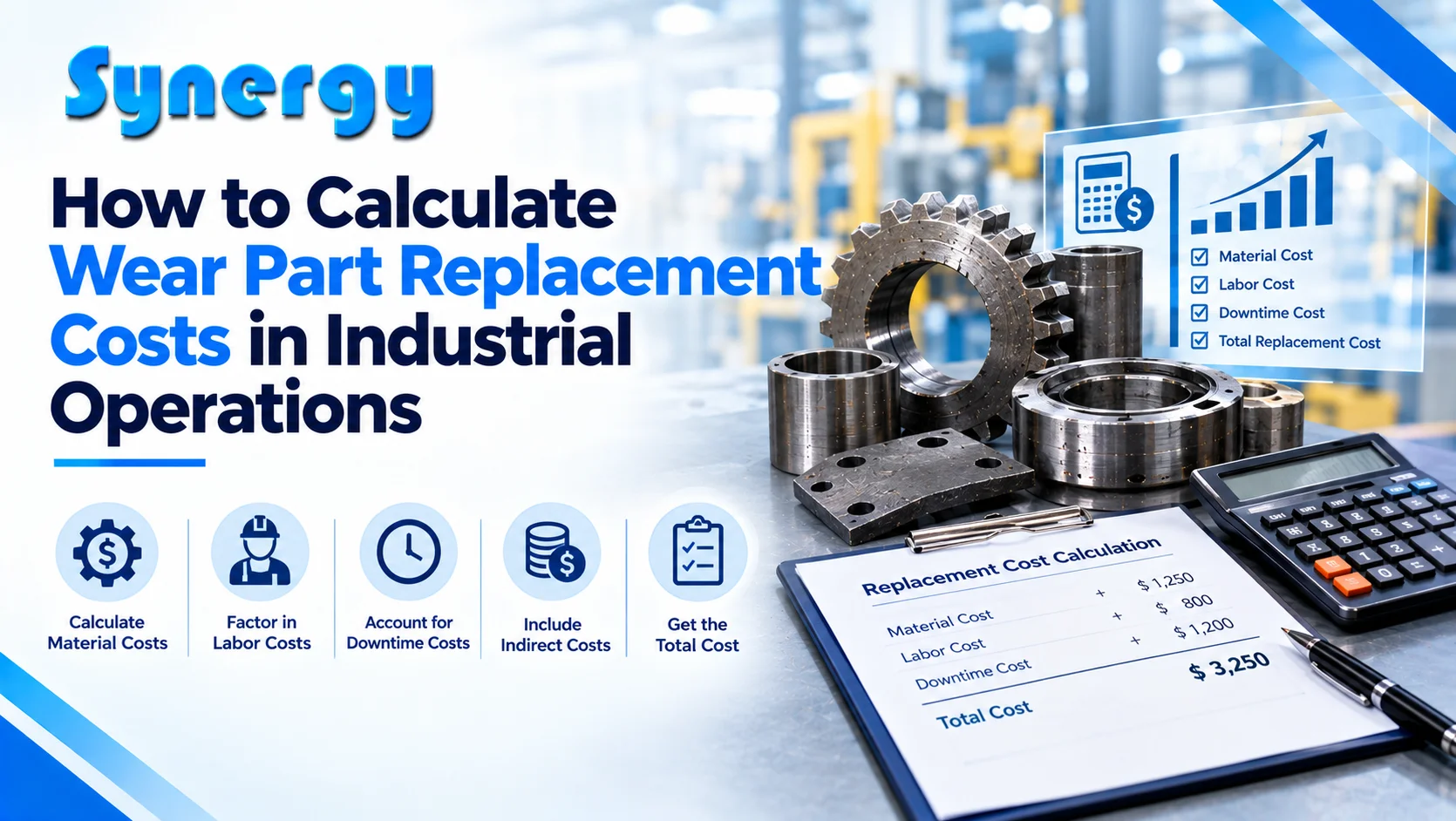 How to Calculate Wear Part Replacement Costs in Industrial Operations